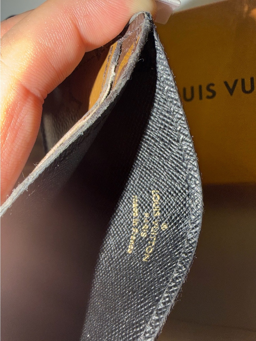 Louis Vuitton Two-Tone Brown Monogram Card Holder - Picture 8 of 8